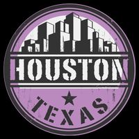 Neon Houston Texas Logo Apron
