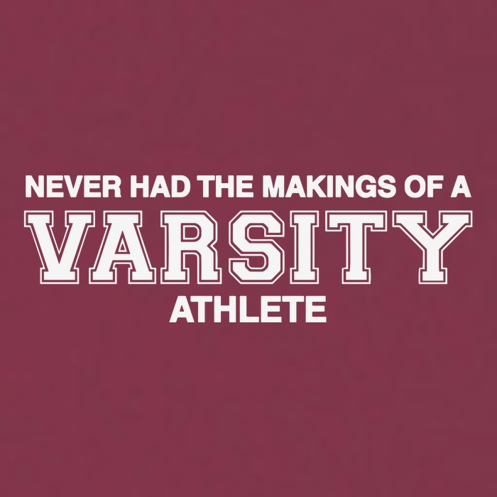 Never Had The Makings Of A Varsity Athlete 16oz Travel Tumbler