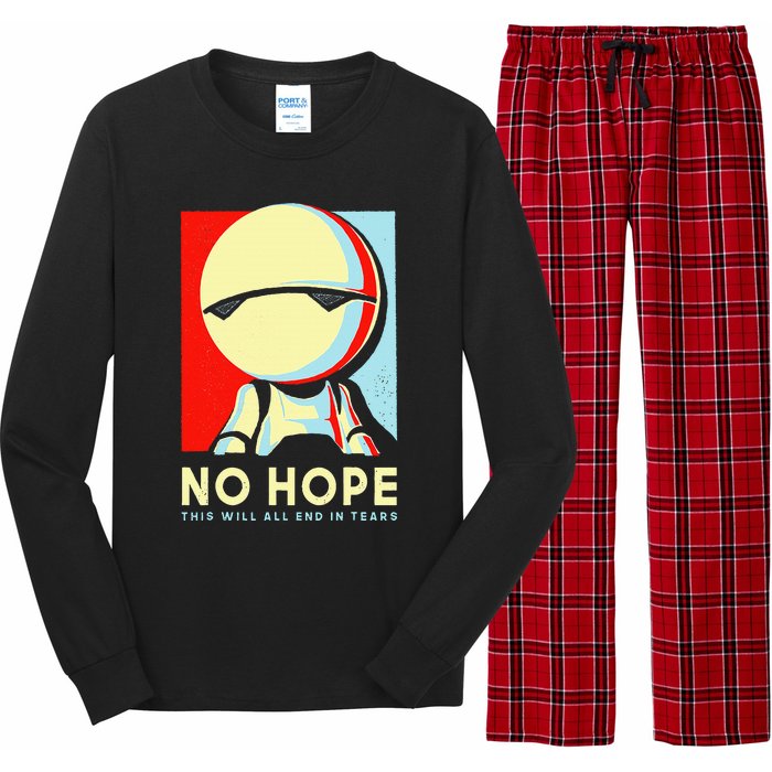 No Hope This Will All End In Tears Long Sleeve Pajama Set