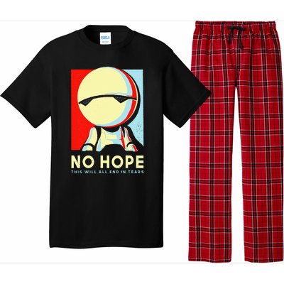 No Hope This Will All End In Tears Pajama Set