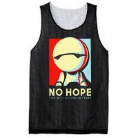 No Hope This Will All End In Tears Mesh Reversible Basketball Jersey Tank