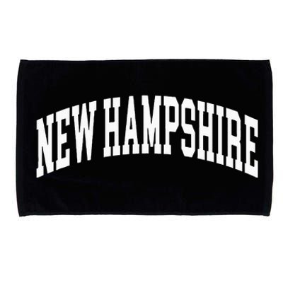 New Hampshire Us College Font Proud American Usa States Microfiber Hand Towel