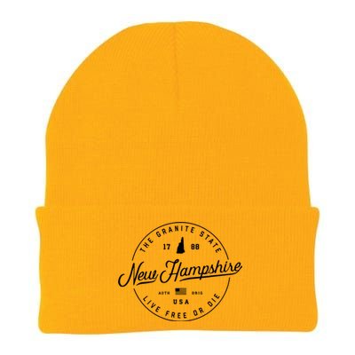 New Hampshire Us State Travel Vacation Shirts Nh Us Knit Cap Winter Beanie