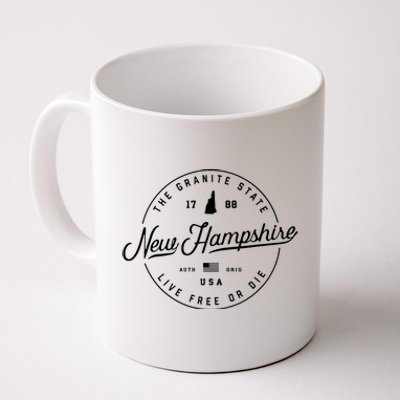 New Hampshire Us State Travel Vacation Shirts Nh Us Coffee Mug