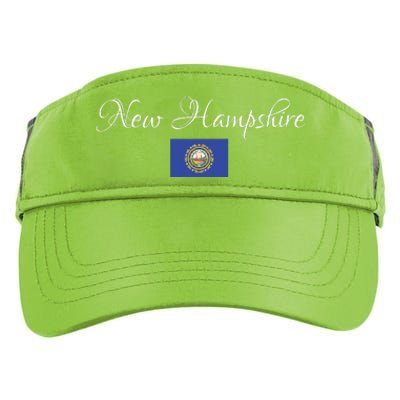 New Hampshire Usa Adult Drive Performance Visor