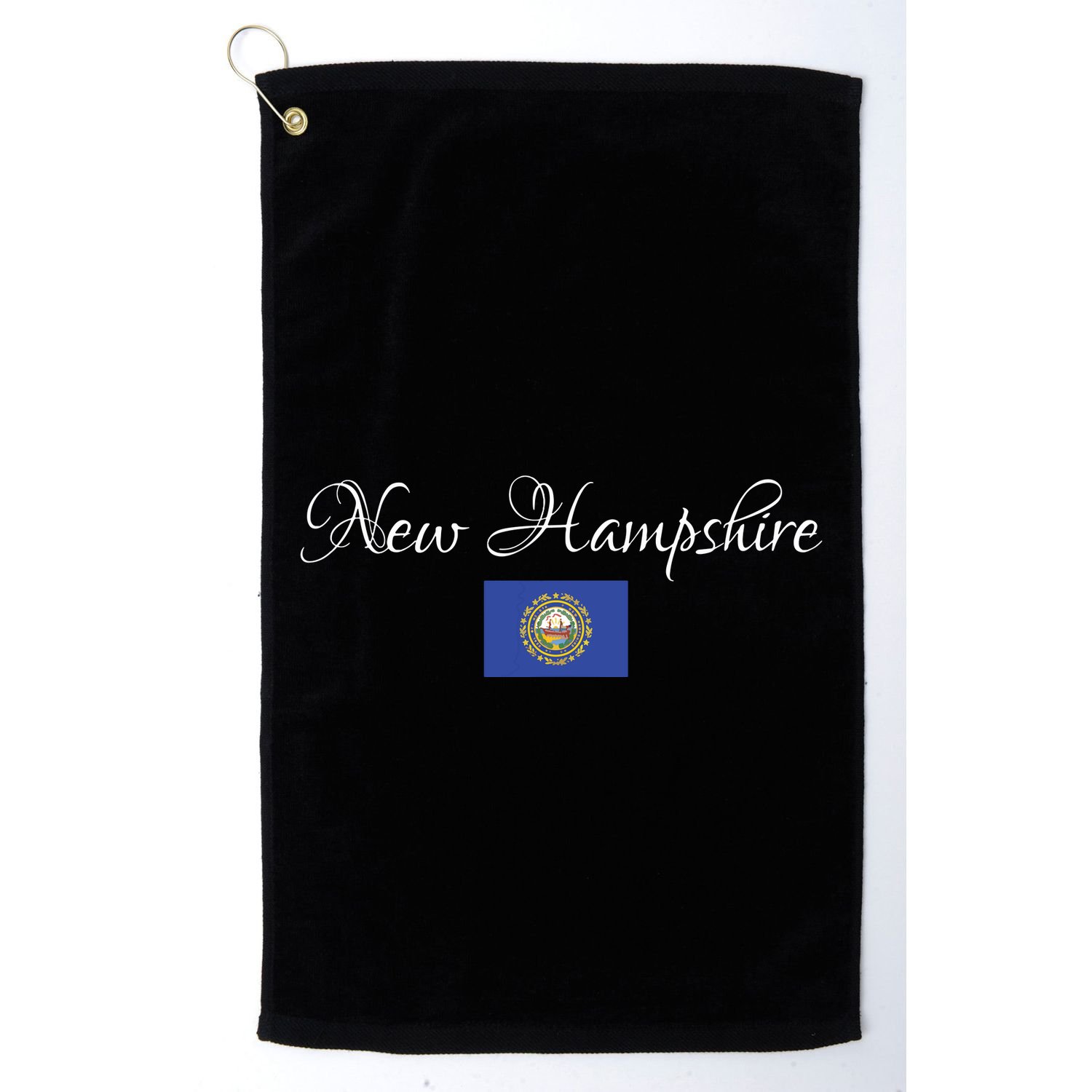 New Hampshire Usa Golf Towel