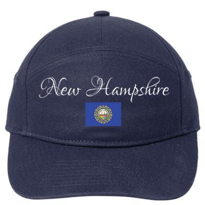 New Hampshire Usa 7-Panel Snapback Hat