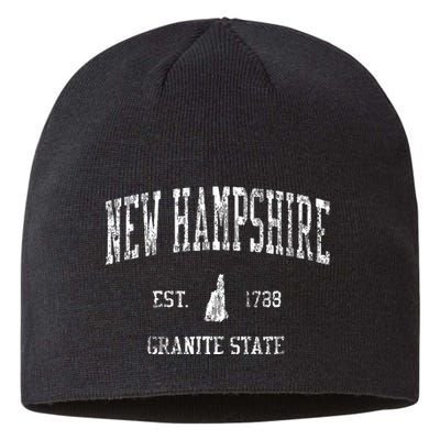 New Hampshire Vintage Sports Design Nh Sustainable Beanie
