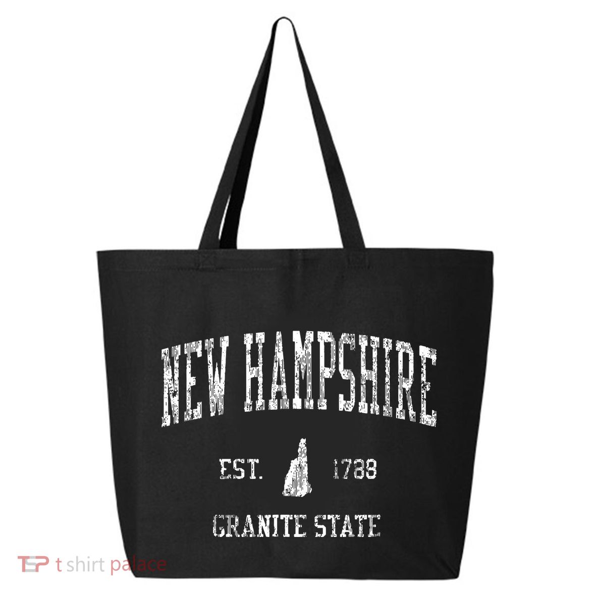 New Hampshire Vintage Sports Design Nh 25L Jumbo Tote
