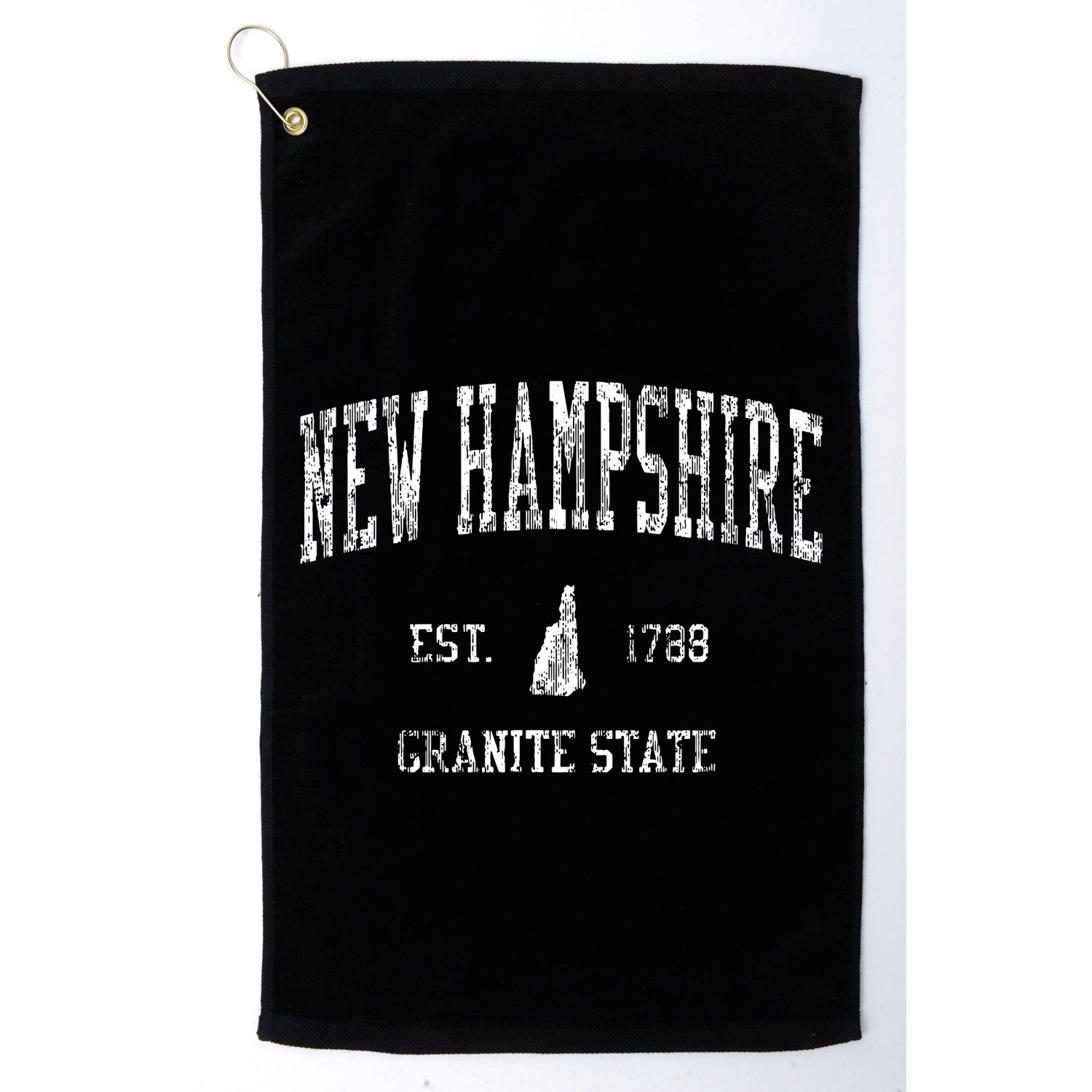 New Hampshire Vintage Sports Design Nh Golf Towel