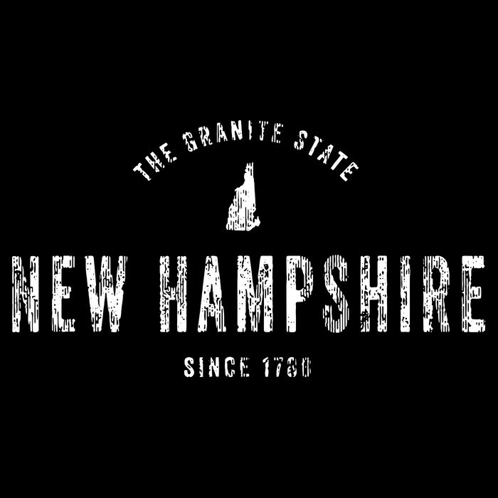 New Hampshire Vintage Sports Design Retro Nh T Bucket Hat