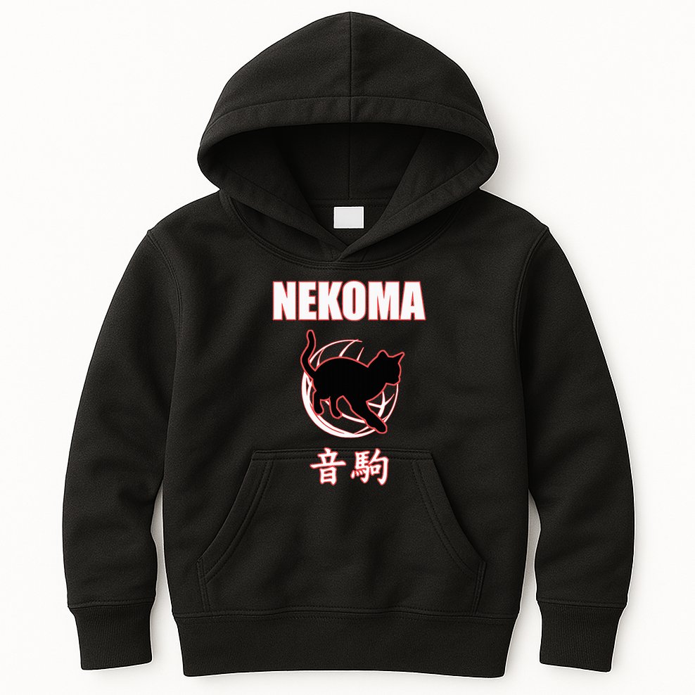 Nekoma High Volleyball Practice Anime Manga Cosplay Kids Hoodie