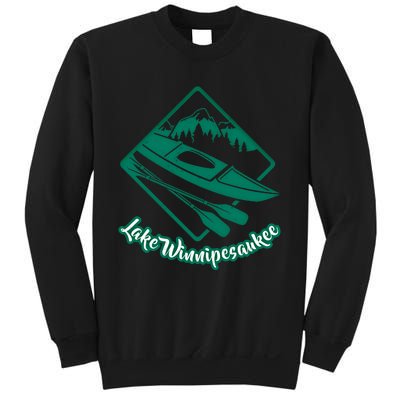 New Hampshire Vacation Lake Winnipesaukee Kayak Kayaking Gift Sweatshirt