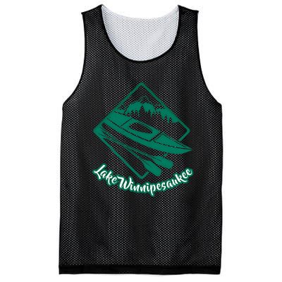 New Hampshire Vacation Lake Winnipesaukee Kayak Kayaking Gift Mesh Reversible Basketball Jersey Tank