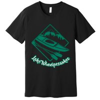 New Hampshire Vacation Lake Winnipesaukee Kayak Kayaking Gift Premium T-Shirt