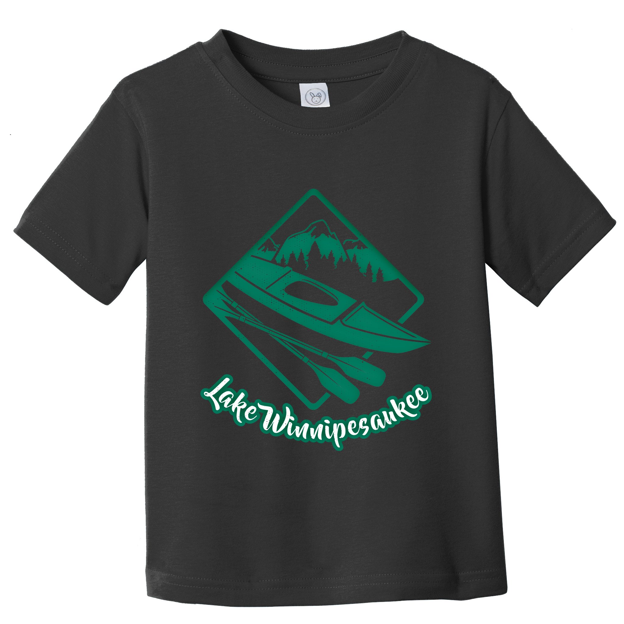 New Hampshire Vacation Lake Winnipesaukee Kayak Kayaking Gift Toddler T-Shirt