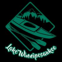 New Hampshire Vacation Lake Winnipesaukee Kayak Kayaking Gift Zip Tote Bag