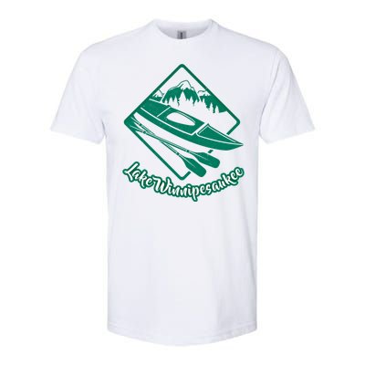 New Hampshire Vacation Lake Winnipesaukee Kayak Kayaking Gift Softstyle CVC T-Shirt