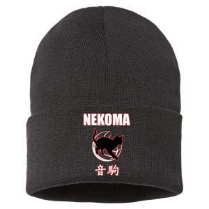 Nekoma High Volleyball Practice Anime Manga Cosplay Sustainable Knit Beanie