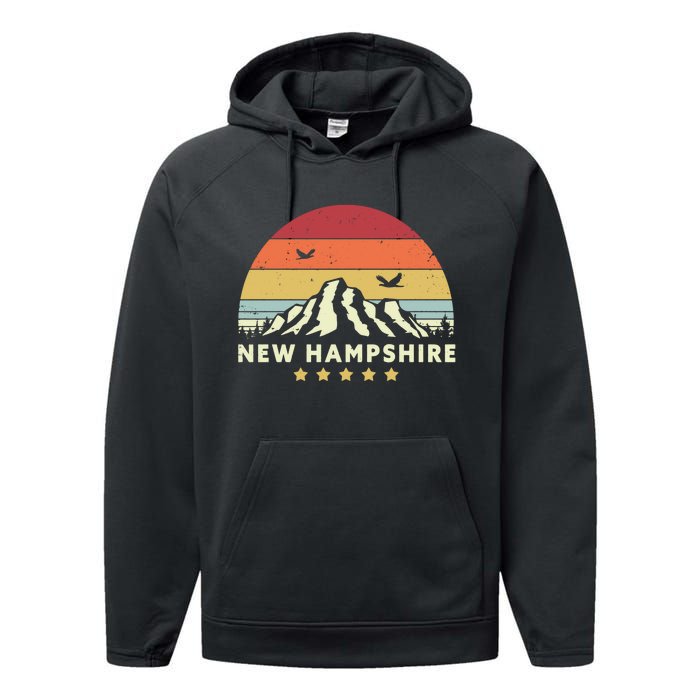 New Hampshire Vintage Performance Fleece Hoodie