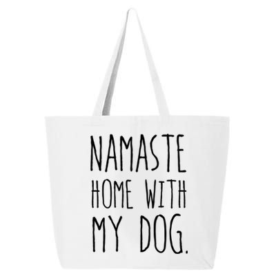 Namaste Home With My Dog Gift 25L Jumbo Tote