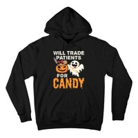 Nurse Halloween Will Trade Patients For Candy Vintage Hoodie