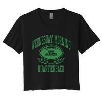 New Heights Wednesday Morning Quarterback Women's Crop Top Tee