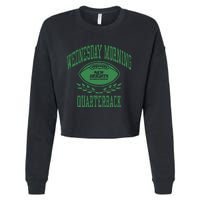 New Heights Wednesday Morning Quarterback Cropped Pullover Crew