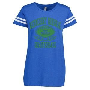 New Heights Wednesday Morning Quarterback Enza Ladies Jersey Football T-Shirt