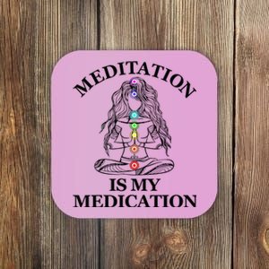 Namaste Hands Yoga Shiva Drawing Cool Meditation Namaste Coaster