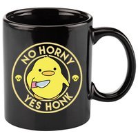No Horny Yes Honk Funny Chick 11oz C Handle Ceramic Mug
