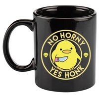 No Horny Yes Honk Funny Chick 11oz C Handle Ceramic Mug