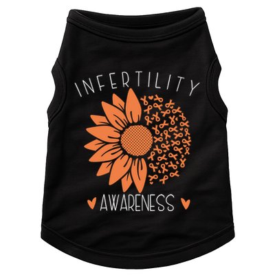 National Infertility Awareness Week Sunflower Gift Doggie Tank
