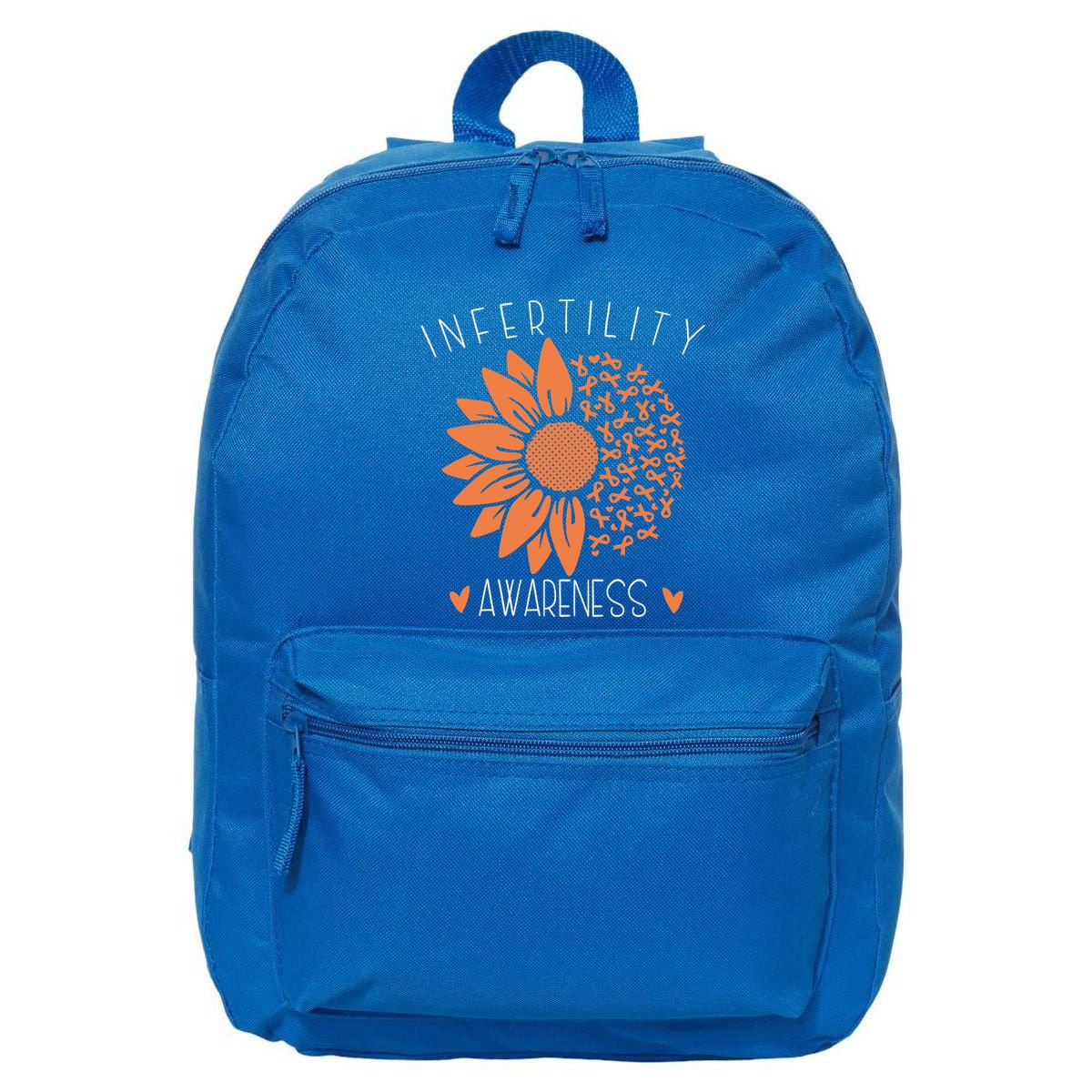 National Infertility Awareness Week Sunflower Gift 16 in Basic Backpack