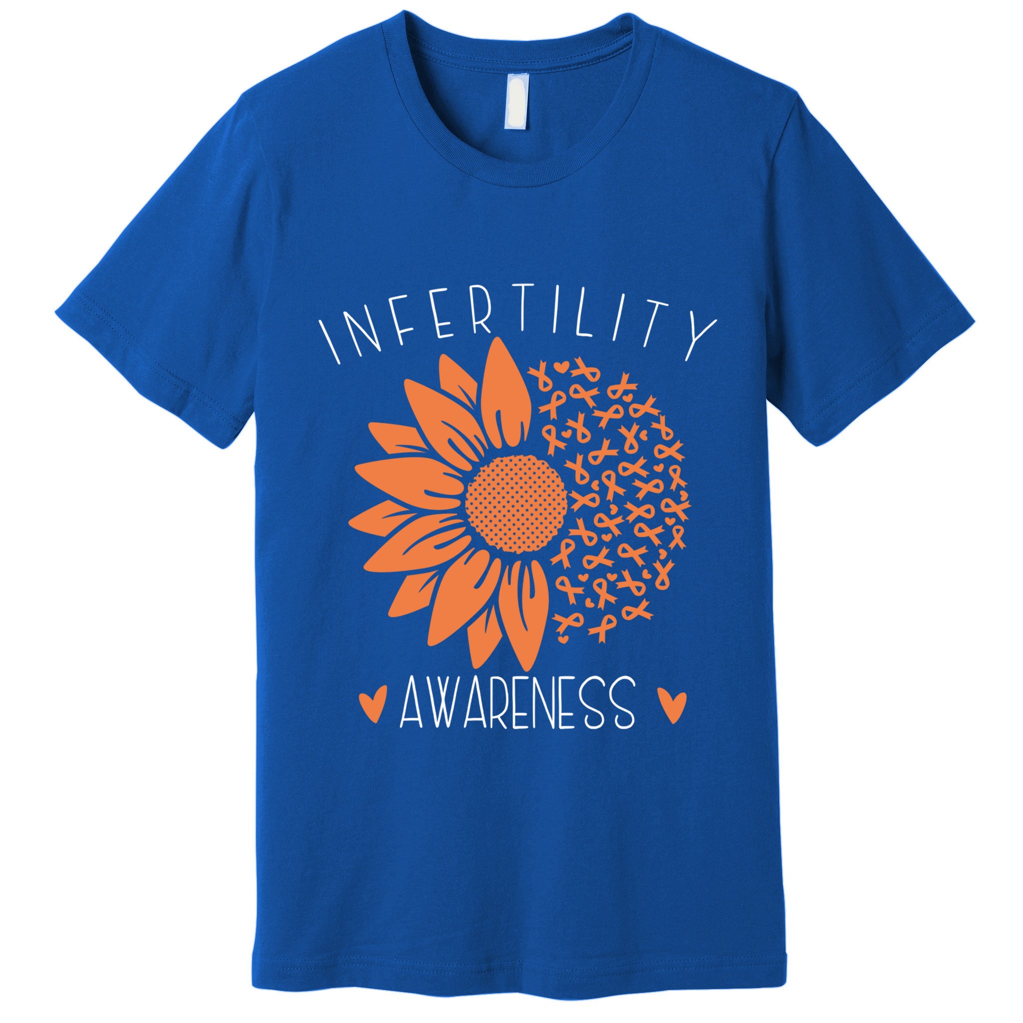 National Infertility Awareness Week Sunflower Gift Premium T-Shirt