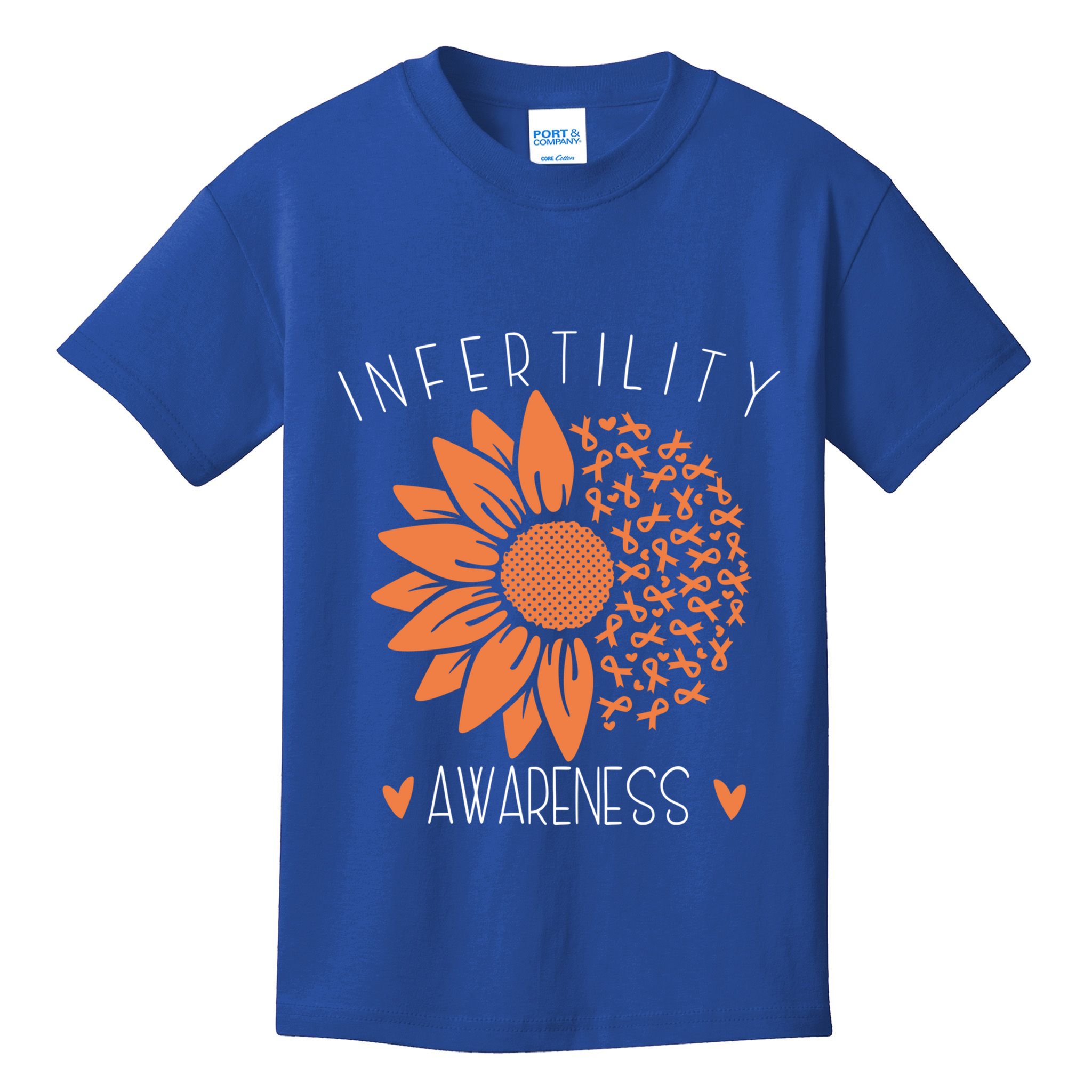 National Infertility Awareness Week Sunflower Gift Kids T-Shirt