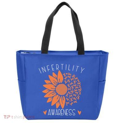 National Infertility Awareness Week Sunflower Gift Zip Tote Bag