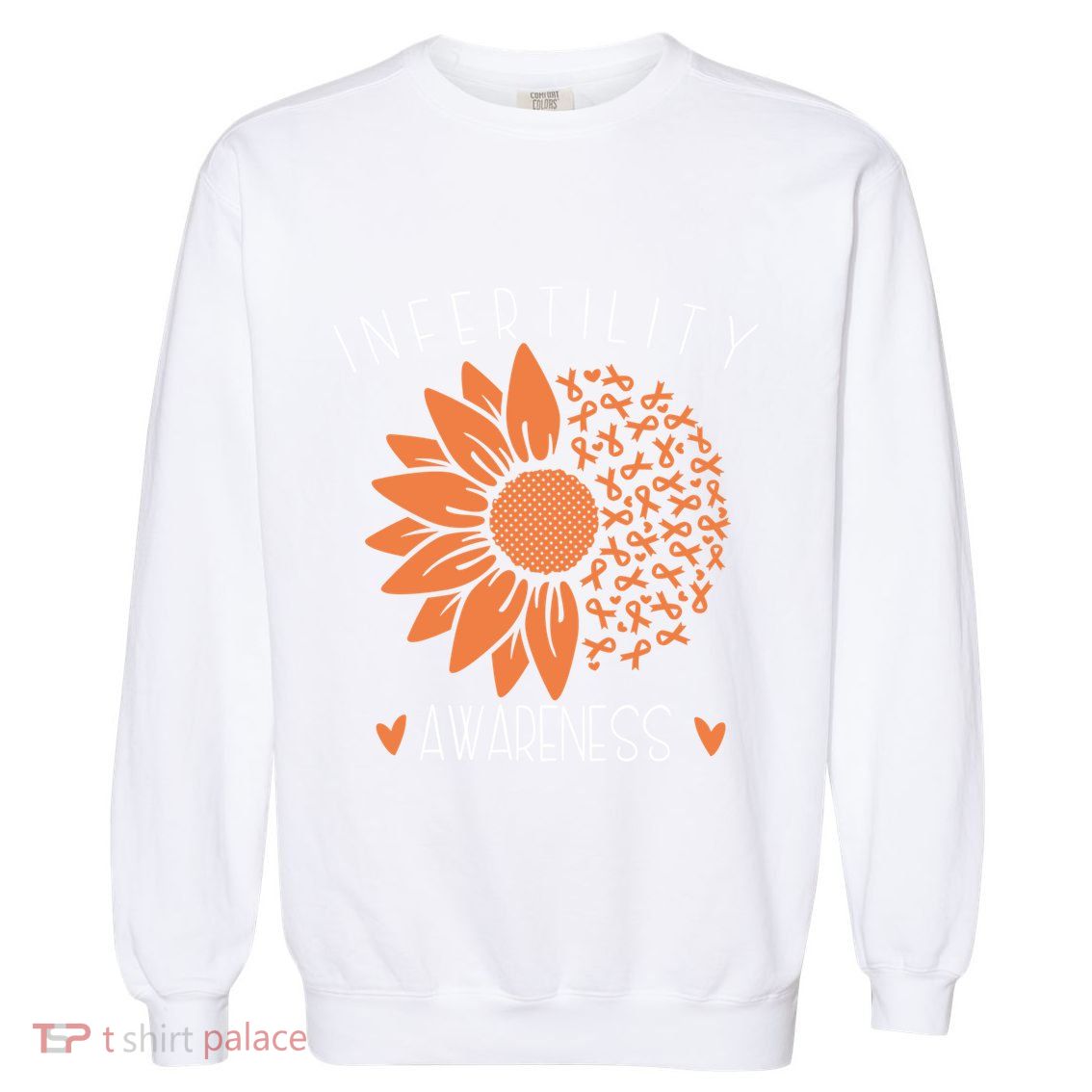 National Infertility Awareness Week Sunflower Gift Garment-Dyed Sweatshirt
