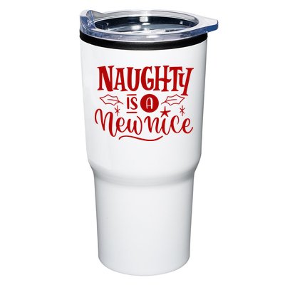 Naughty Is A New Nice Funny Holiday Gift Tumbler