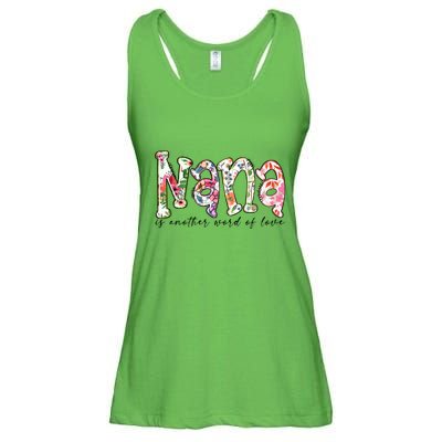 Nana Is Another Word Of Love Plus Size Shirts For Girl Mom Son Daughter Women Ladies Essential Flowy Tank