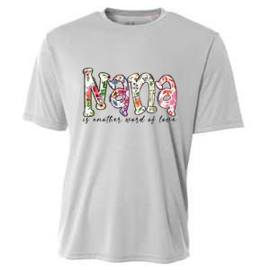 Nana Is Another Word Of Love Plus Size Shirts For Girl Mom Son Daughter Women Cooling Performance Crew T-Shirt