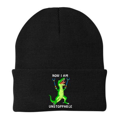 Now I Am Unstoppable Dinosaur Beanie