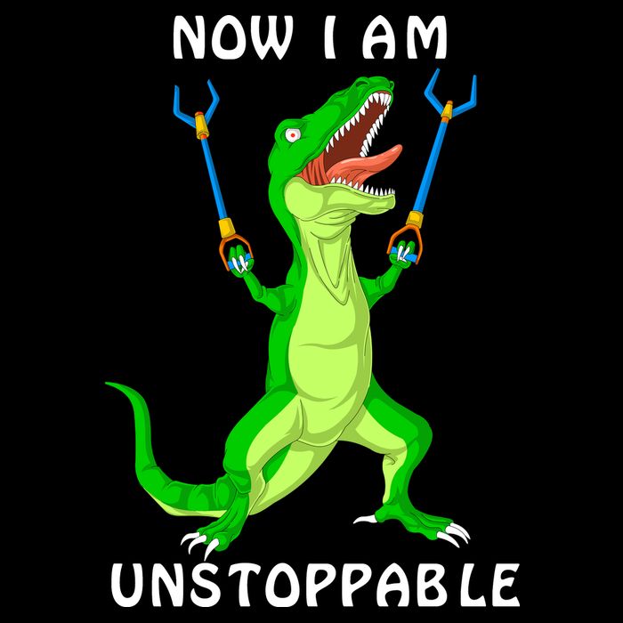 Now I Am Unstoppable Dinosaur 16 in Basic Backpack