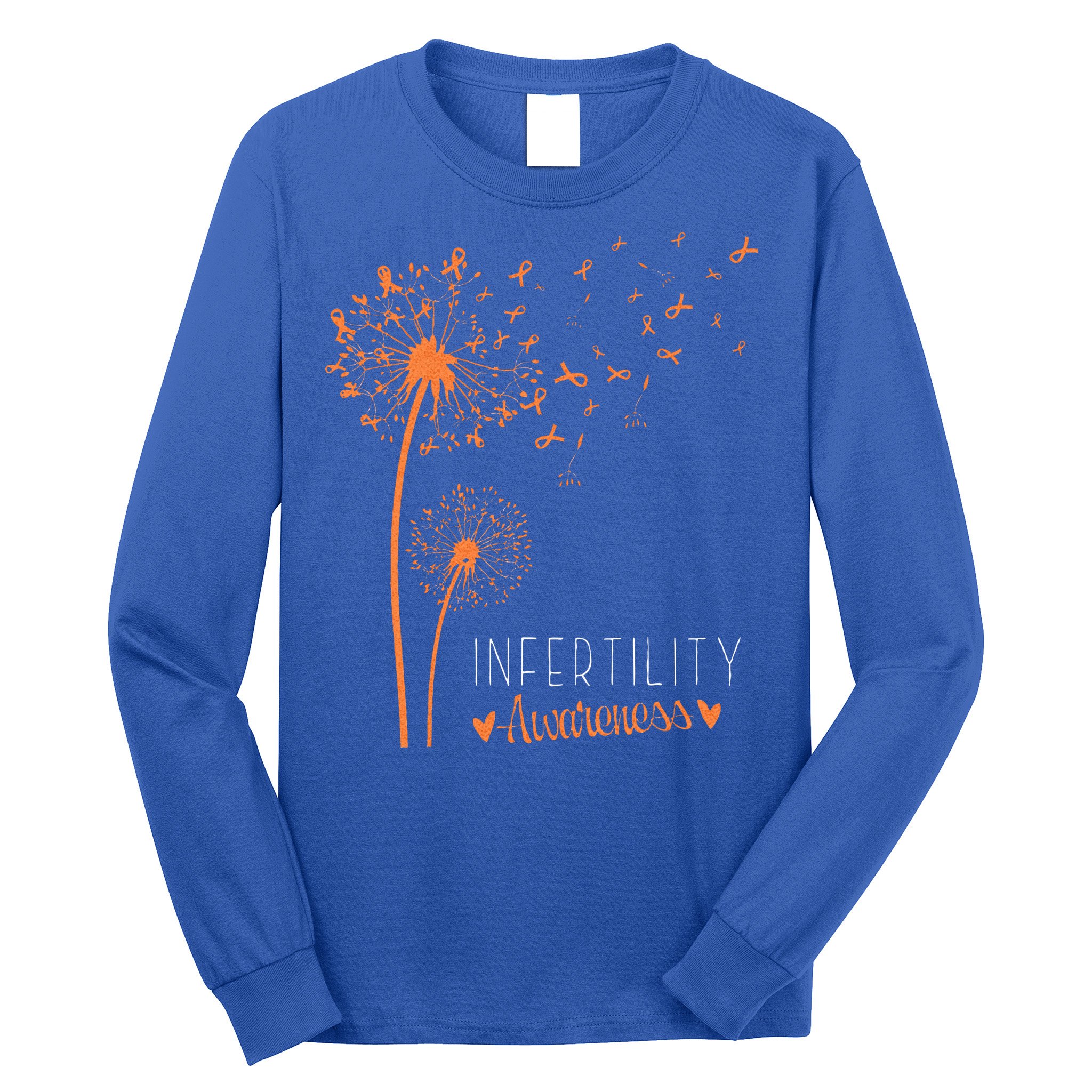 National Infertility Awareness Week Dandelion Long Sleeve Shirt