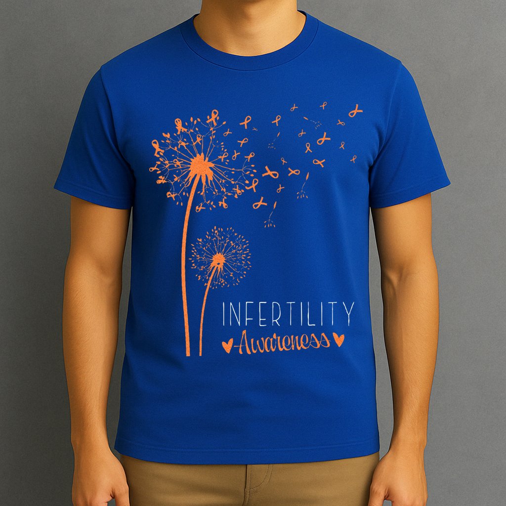 National Infertility Awareness Week Dandelion T-Shirt
