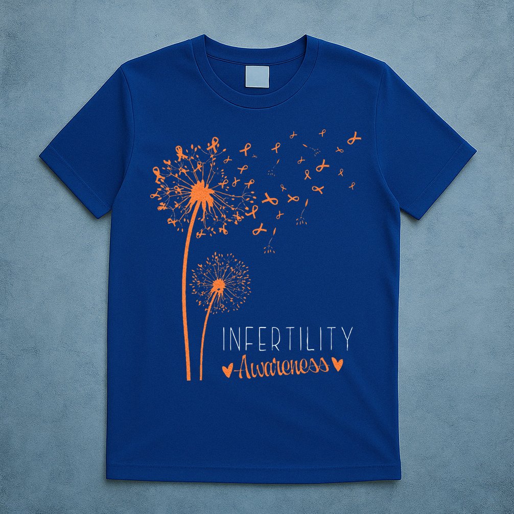 National Infertility Awareness Week Dandelion T-Shirt