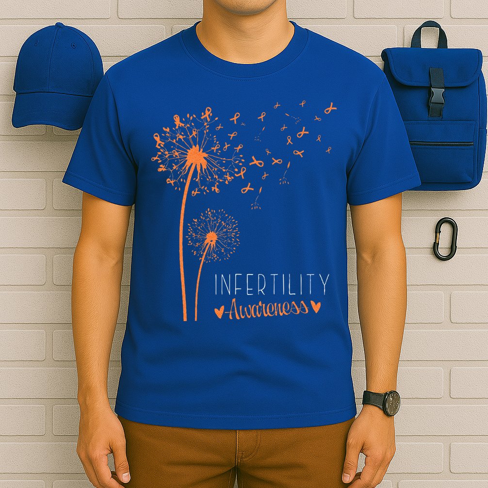 National Infertility Awareness Week Dandelion T-Shirt