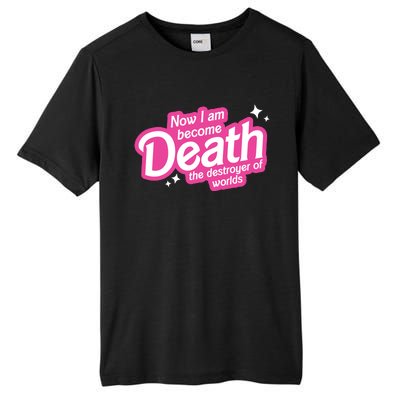 Now I Am Become Death The Destroyer Of Worlds Tall Fusion ChromaSoft Performance T-Shirt