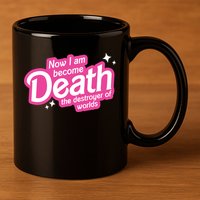 Now I Am Become Death The Destroyer Of Worlds 11oz C Handle Ceramic Mug