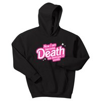 Now I Am Become Death The Destroyer Of Worlds Kids Hoodie